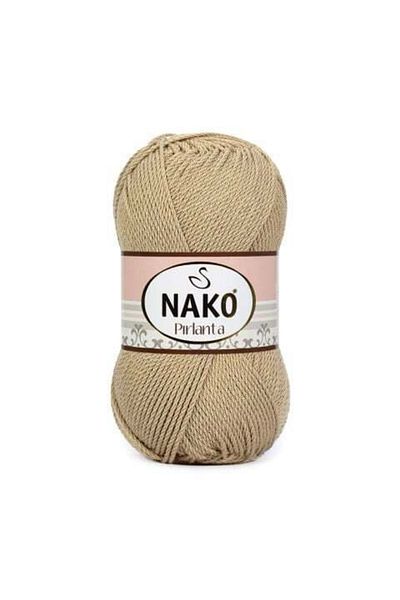 NAKO Diamond 06942 5 Pieces Amigurumi Thread Natural