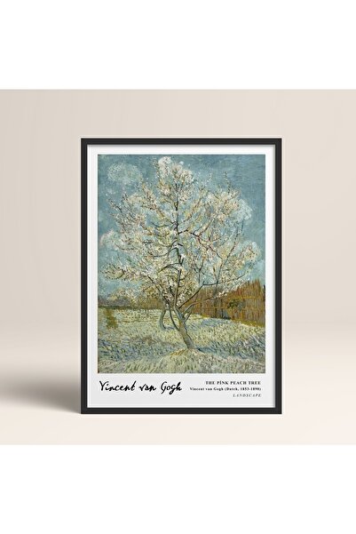 HOMEPACK Tablou Vincent Van Gogh înrămat 30x40cm 40x60cm 50x70cm Vangogh08 cu cadru din lemn alb negru