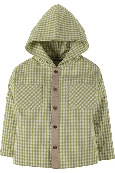 İdilbaby&Mamino Plaid 100% Cotton Lined Jacket
