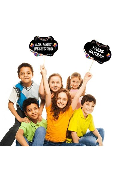 kidspartim Mezuniyet Karne Partisi Konuşma Balonu 5 Li