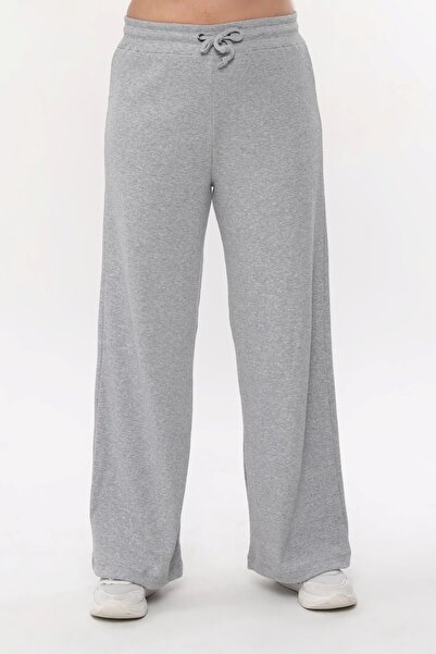 SYM Γυναικείο παντελόνι İrna Plus Size Loose Wide Leg Stretchy Camisole