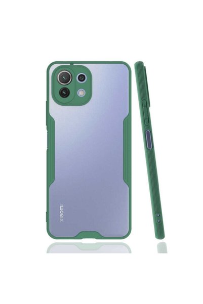 TRENDTEKNOMARKET جراب Mi 11 Lite مع حماية للكاميرا، موديل بارفيه من السيليكون...