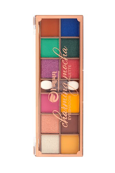 Frapan 12 Color Mocha Eyeshadow - Charming 01