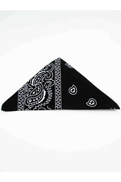 Estbijuteri Κλασικό μοτίβο περιτυλίγματος Bandana Black
