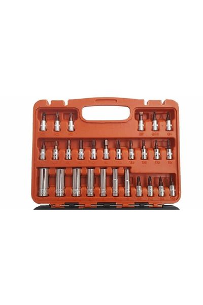 AKDS Pcs 53 Piece 1/4 Socket Set
