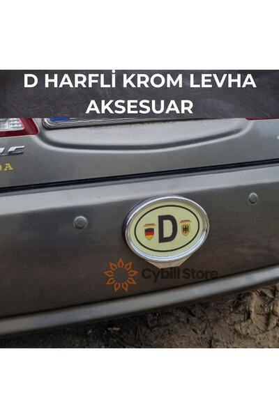 CybillStore Krom Deutschland Levha Yapıştırmalı Almanya Taksi Minibüs Araba