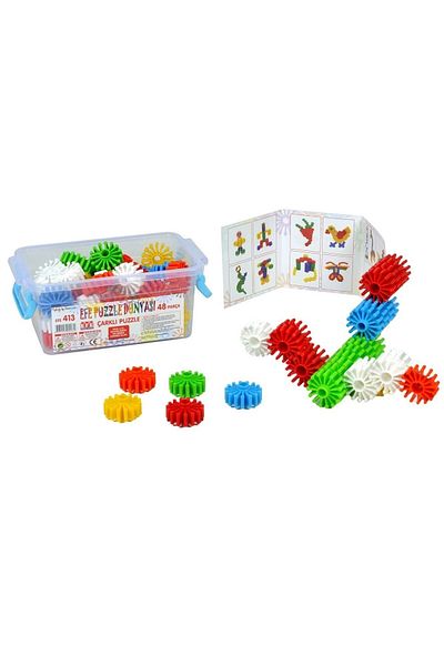 Astra Market 413 Wheel Puzzle 35 Pieces -Efetoys