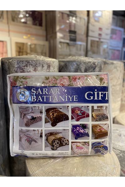 Sarar Gift Single Blanket with Bag