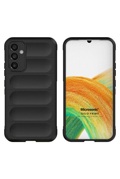 Microsonic Samsung Galaxy A34 Kılıf Oslo Prime Siyah