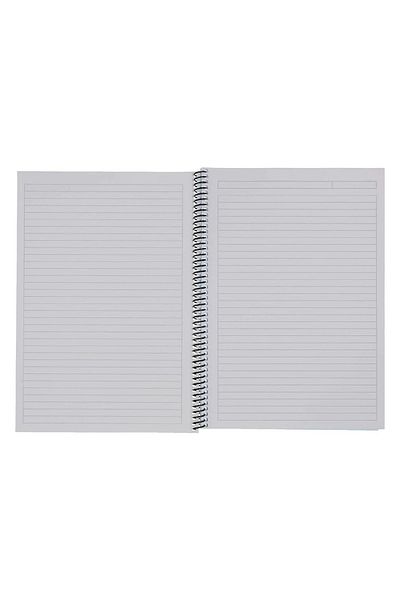 KESKİN COLOR 25 Pieces A4 Pastel Show Spiraled 72 Sheets Lined Notebook