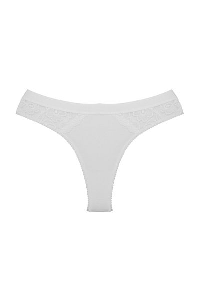 Zena Cotton Women's Thong Panties - 2-Piece, Elastic Waist