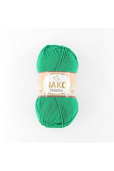 NAKO Diamond 03267 5 Pieces Amigurumi Thread Green
