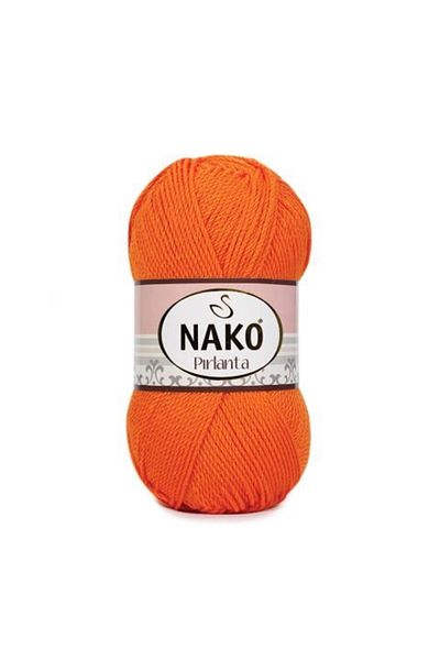 NAKO Diamond 06733 - 5 Pieces Orange Amigurumi Lanyard Vivid Figure