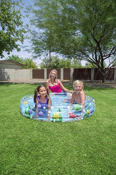 BESTWAY 102x25 Cm Patterned Pool#h 51024