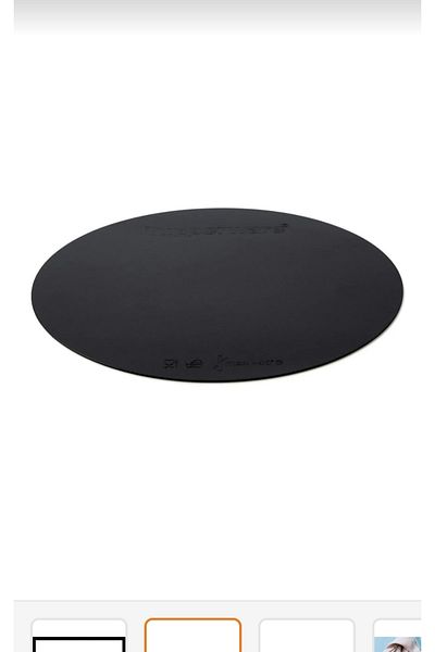 Tupperware Flexible Cutting Board Round Black