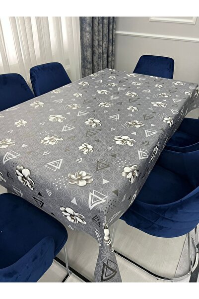 Layrol Astarlı Silinebilir Pvc Leke Tutmaz Muşamba Masa Örtüsü