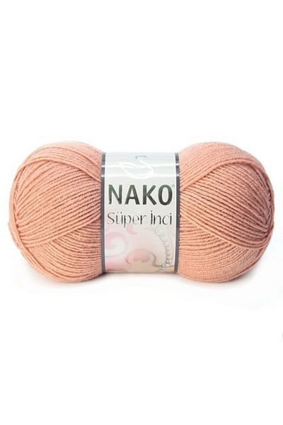 NAKO Super Pearl 11071 5 Τεμάχια Πλεκτό Χειροποίητο Σχοινί με Αμύγδαλο