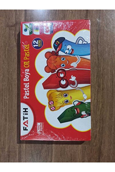 Fatih طلاء الباستيل 12 قطعة