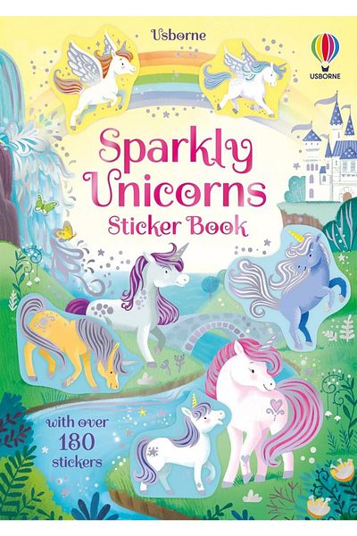 Usborne Sparkly Unicorns Sticker Book - Sparkly Sticker Books