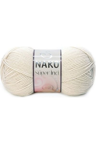 NAKO Super Pearl 10617 5 τεμάχια πλεκτό σχοινί από κέλυφος αυγού