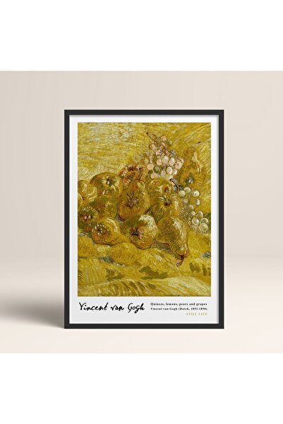 HOMEPACK Uramljena slika Vinsenta van Goga 30x40cm 40x60cm 50x70cm Crno-bela ...