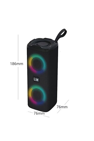 Concord Lm-882 Rgb Işıklı Fm Radyolu Bluetooth Hoparlör