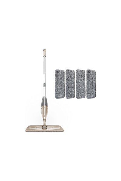 Ensa Shop Sprey Mop + Mikrofiber Bez 4'lü
