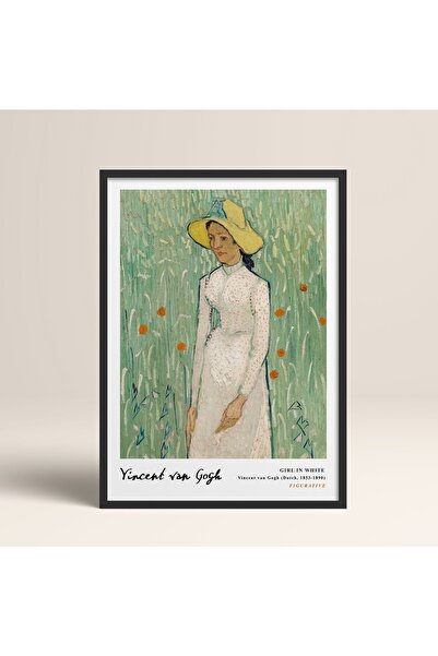 HOMEPACK Uramljena slika Vinsenta van Goga 30x40cm 40x60cm 50x70cm Crno-bela ...