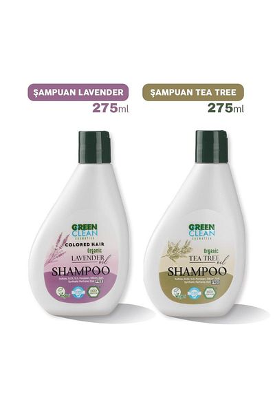 Green Clean Lavender And Tea Tree Shampoo - 275 Ml