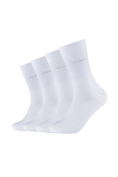 camano Unisex Socken - Weiche Socken, einfarbig, 4er Pack