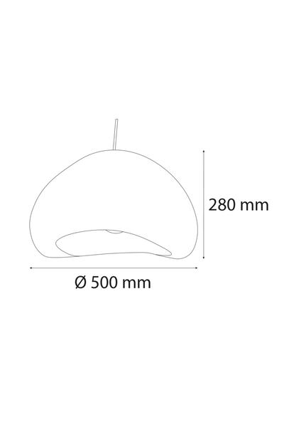 Variolux Khmara Bulut Beton Sarkıt E27 Duy 9-12w