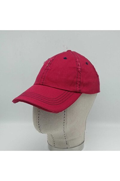 Shopiolog Unisex kapa sa izvezenim detaljima i poderanim delovima, pamučna be...