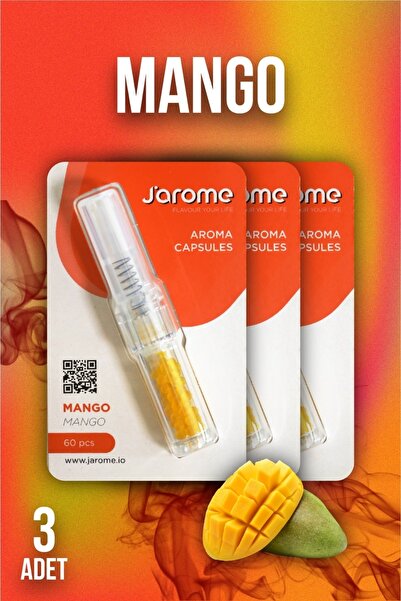 Jarome 3 ADET - Jarome Mentol Topu  MANGO Aroma Kapsülleri - FRANSIZ