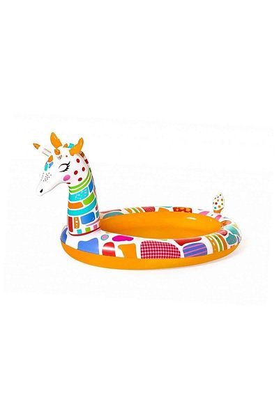 BESTWAY حوض سباحة على شكل زرافة من Bestway Groovy Sprayer مقاس 266 سم × 157 سم × 127 سم 26-53089