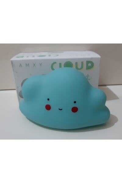 Genel Markalar Yeşil Işıklı Bulut Süs Gece Lambası, Evinize Şıklık Katacak De...