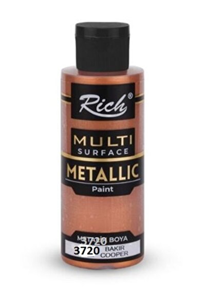 Rich Multi Surface Metalik Bakır (120 CC) Her Yüzey Için Akrilik Boya