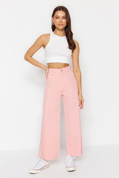 Trendyol Collection Jeans - Orange - Zigarettenschnitt