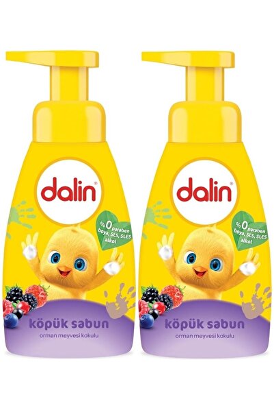 Dalin Köpük Sabun 200ml Orman Meyveli Çoçuklarınız Için 2li Set