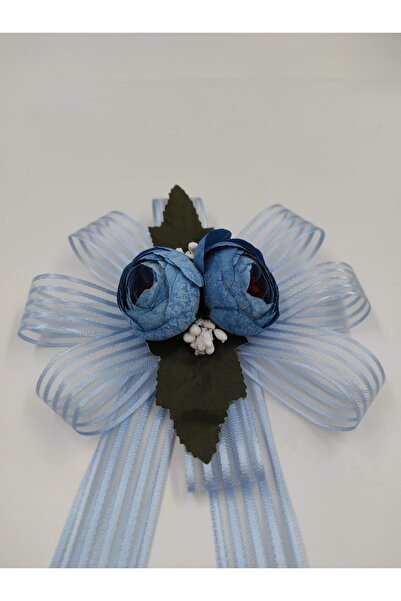 ecrin tuhafiye hobi Mavi Damat Bohça Süsü