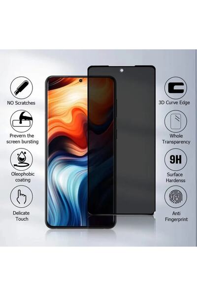 MCASERING Redmi Note 10 / 10s Kenarları Kırılmaya Karşı Korumalı Hayalet Sera...