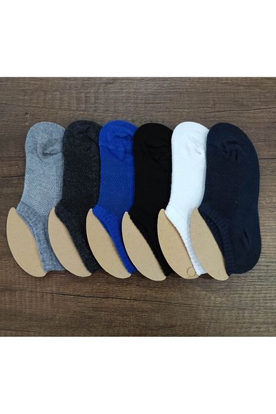 Leement socks Детски 6 чифта къси маратонки, чорапи с безшевни пръсти