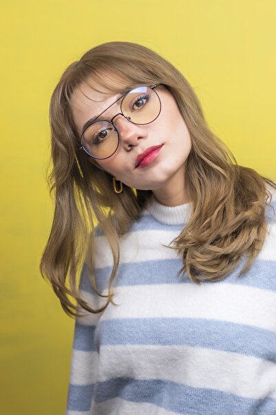 LUNOX Siyah Metal Mavi Işık Korumalı Bilgisayar Ekran Gözlüğü