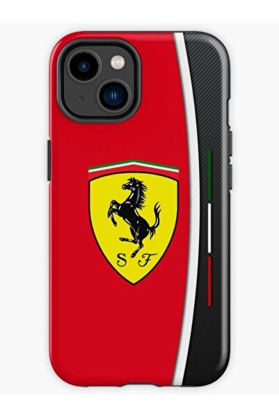 izzytech كاميرا متوافقة مع هاتف آيفون 11، موديل فيراري منقوش، الجزء الداخلي م...