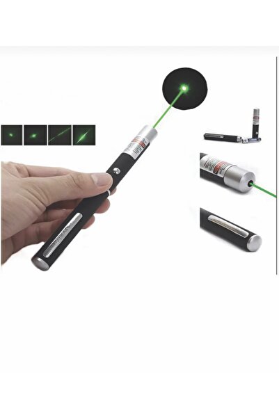 MYK Şarj edilebilir Green Lazer Pointer Yeşil Lazer 3000mw 5km Menzili Lazer ...