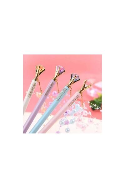 UNICUS Elmas Taşlı Inci Tütü Sarkıtlı Versatil Kalem 0.7mm Uncs-5612