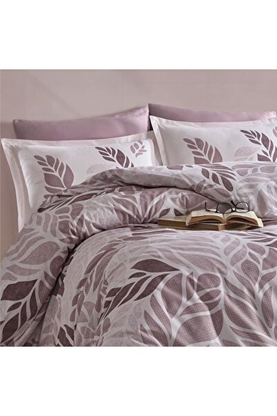 Clasy Ranforce Çift Kişilik Nevresim Takımı Lapis V1 Bej 8696474231134