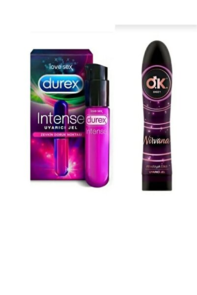 Okey Durex Lntense Uyarıcılı Tahrik Edici Jel+ Nirvana Orgazmax Jel