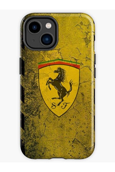 izzytech كاميرا متوافقة مع هاتف آيفون 11، موديل فيراري منقوش، الجزء الداخلي م...