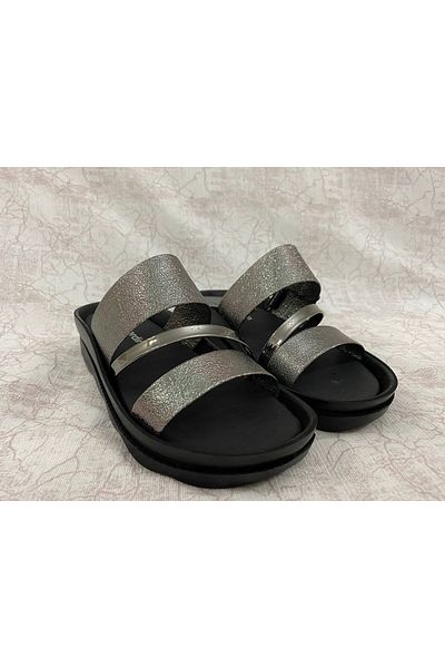 Pierre Cardin 6954 Papuci șifonați Platină