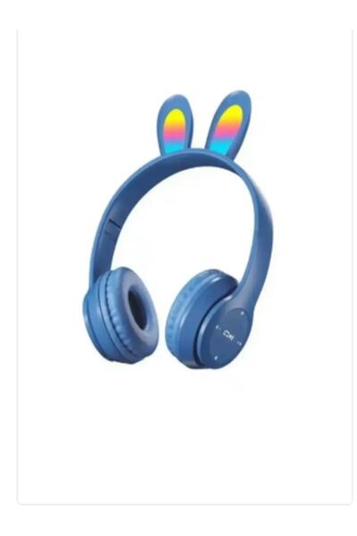 Genel Markalar 2023 Model Bluetooth Kulaklık P47r Tavşan Kulaklık Rgb Işıklı ...